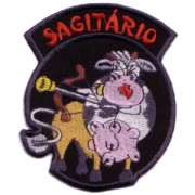 emblema signo sagitário com vaca.def