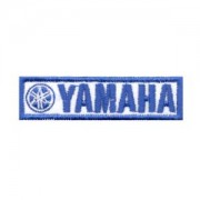 Emblemas Motard Marca Yamaha Rect. Gr. Azul