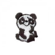 Emblemas Living Criança Urso panda sentado