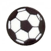 emblema criança bola de futebol.def