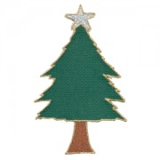 Emblemas Living Natal Árvore quadr.verde
