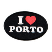 Emblema Região I LOVE PORTO (Preto)