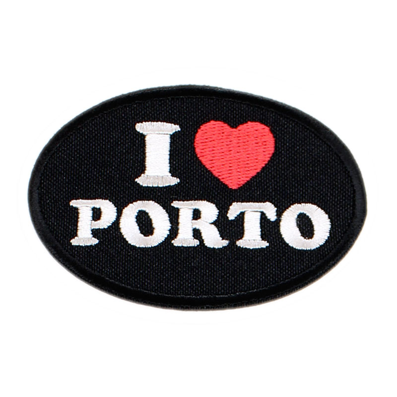 Emblema Região I LOVE PORTO (Preto)