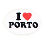 Emblema Região I LOVE PORTO (Branco)