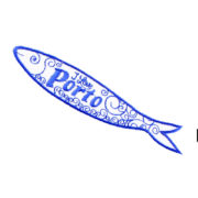 Emblema Região Sardinha I LOVE PORTO (Azul)