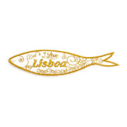 Emblema Região Sardinha I LOVE LISBOA (Castanho)