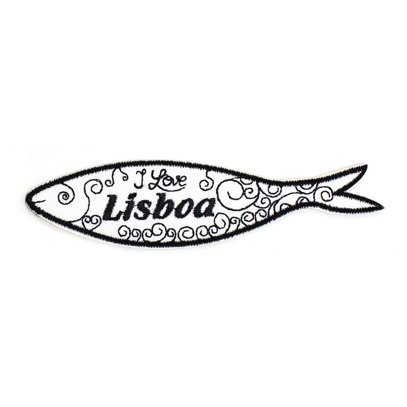 Emblema Região Sardinha I LOVE LISBOA (Preto)