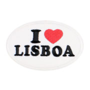 Emblema Região I LOVE LISBOA (Branco)