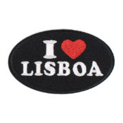 Emblema Região I LOVE LISBOA (Preto)