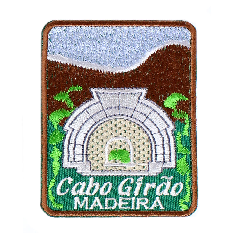 Emblema Bordado Cabo Girão Madeira Portugal
