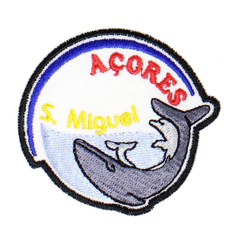 Emblema Baleia Golfinho Açores São Miguel