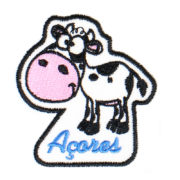 Emblema recortado Vaquinha dos Açores