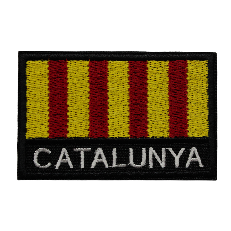 Emblema Bordado Bandeira Catalunha