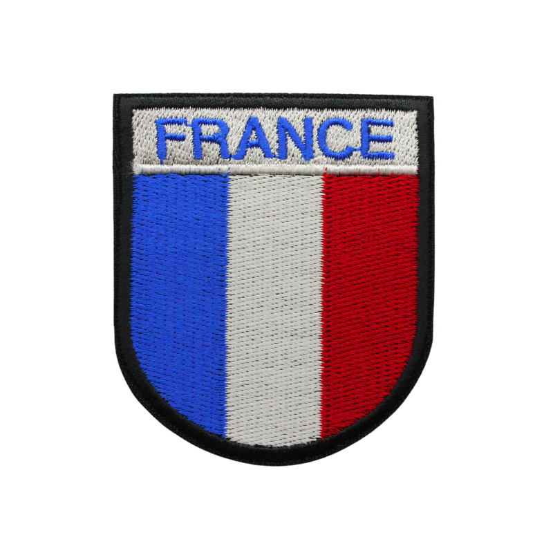 Emblema Bordado Bandeira França