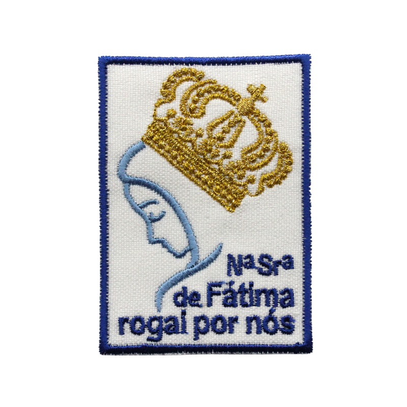 Emblema Bordado - Nossa Senhora De Fátima
