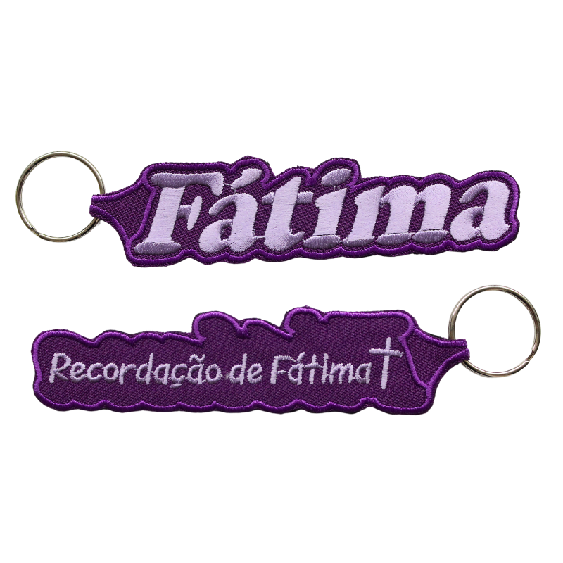 Porta-chaves Fátima (Roxo)
