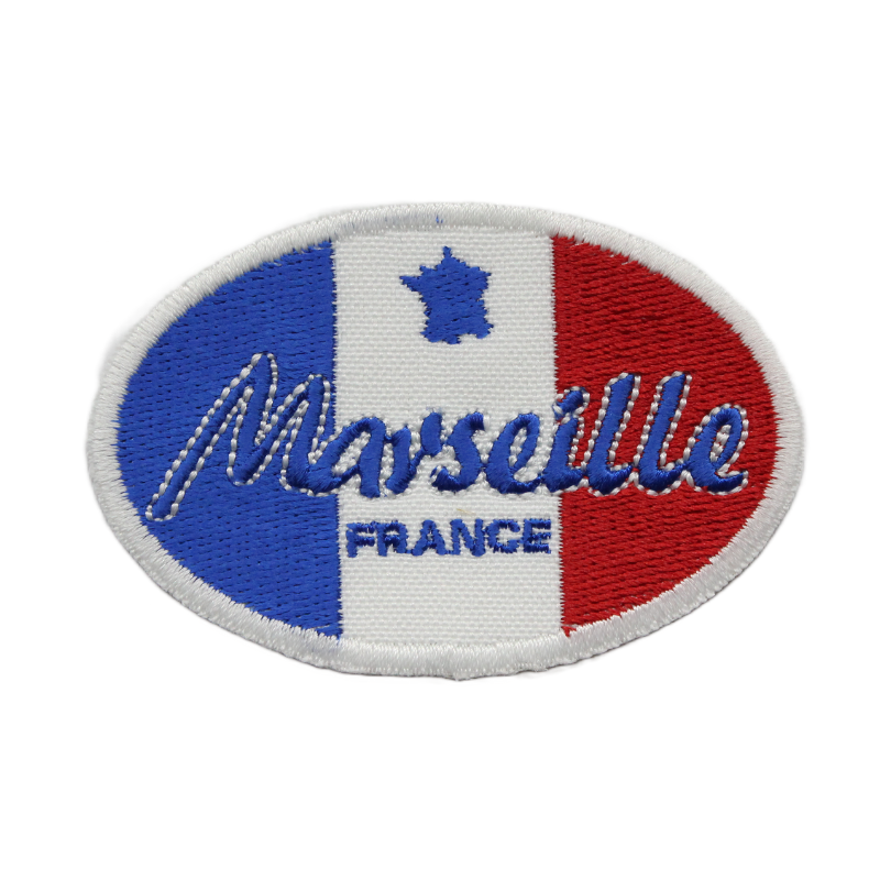 Emblema Bordado França Marselha