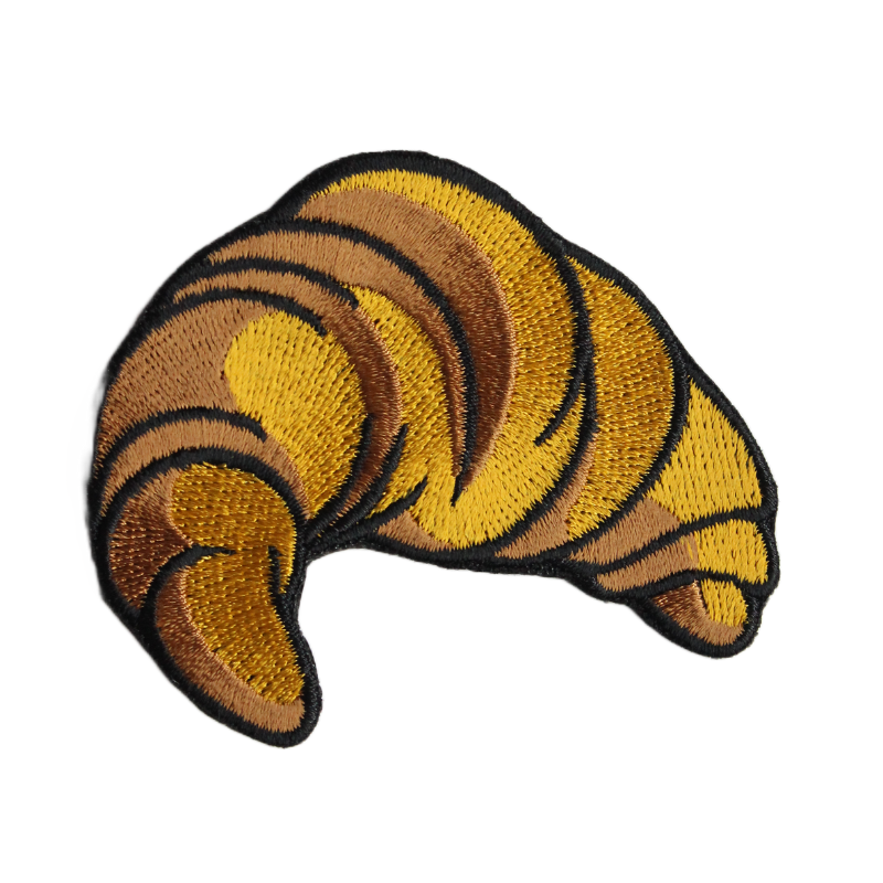 Emblema Bordado - Croissant