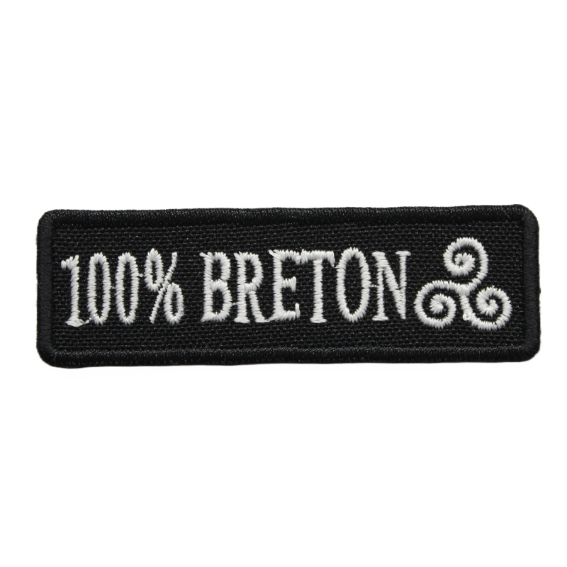 Emblema Bordado - 100% Bretão