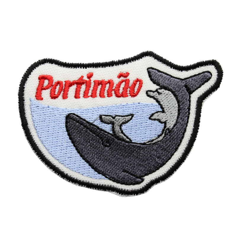 Emblema Bordado – Portimão– Baleia e Golfinho