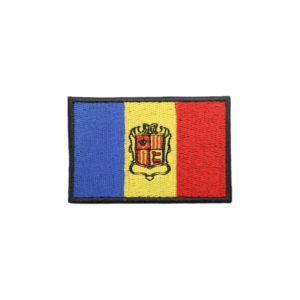 Embroidered Emblem – Flag of Andorra
