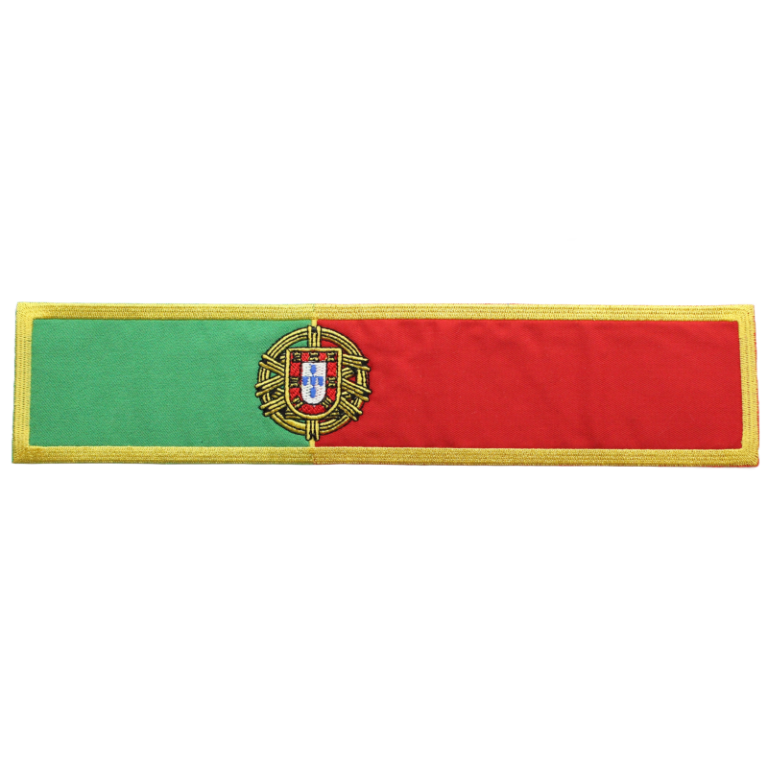 Lot De 2 Patches Drapeau Portugal – Brodés, à Coudre Ou à Fer – Supporters