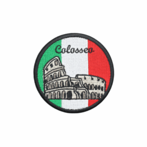 Emblema Bordado Itália – Coliseu Roma
