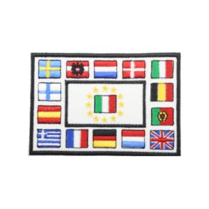 Emblema bordado - Banderas europeas