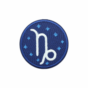 Emblema Bordado - Signo Capricórnio