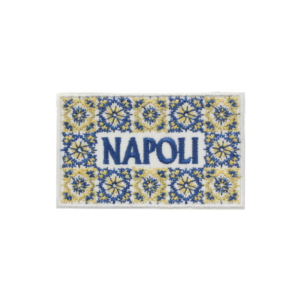 Emblema Bordado Itália - Azulejo Napoli