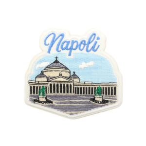 Embroidered Emblem Italy - Basilica of Saint Francis of Paola (Naples)