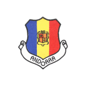 Emblème brodé - Armoiries d'Andorre