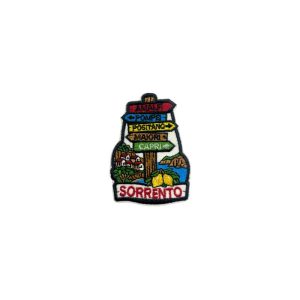 Emblema Bordado Itália - Sorrento (c/ Tabuleta)