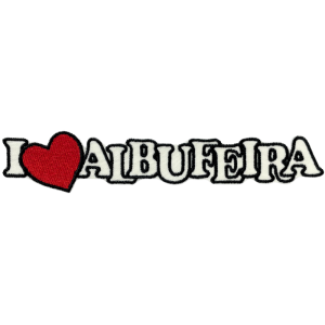 Emblème brodé - J'aime Albufeira