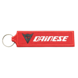Porte-clés brodé - Dainese (Rouge)